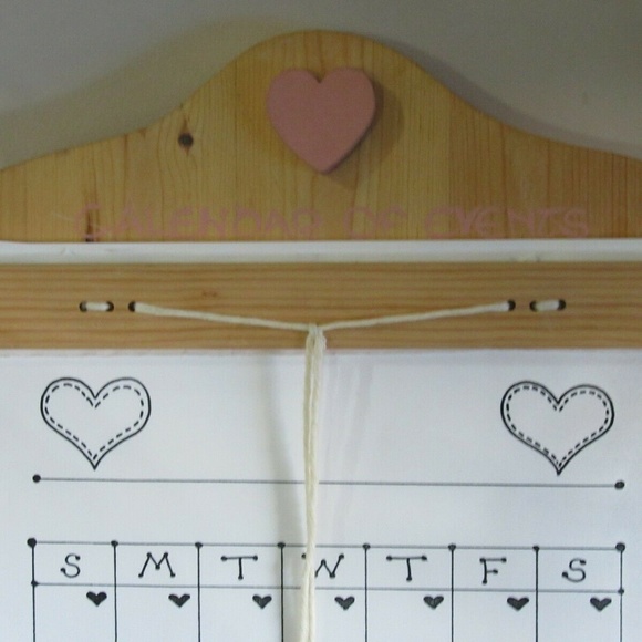 Wooden Calandar -Handmade - Picture 6 of 6